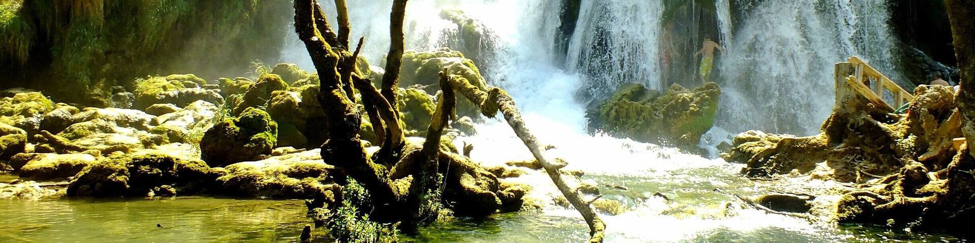 A small exceprt of the Kravica waterfalls - breath-taking view !