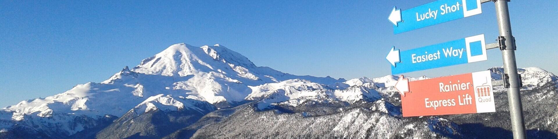 Starting the year off snowboarding at Crystal Mountain was a wise choice. #LifeAtExpedia