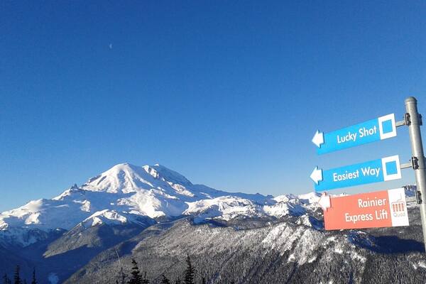 Starting the year off snowboarding at Crystal Mountain was a wise choice. #LifeAtExpedia