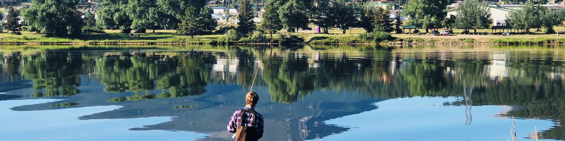 A great place for kids to try fly fishing.  #Adventure