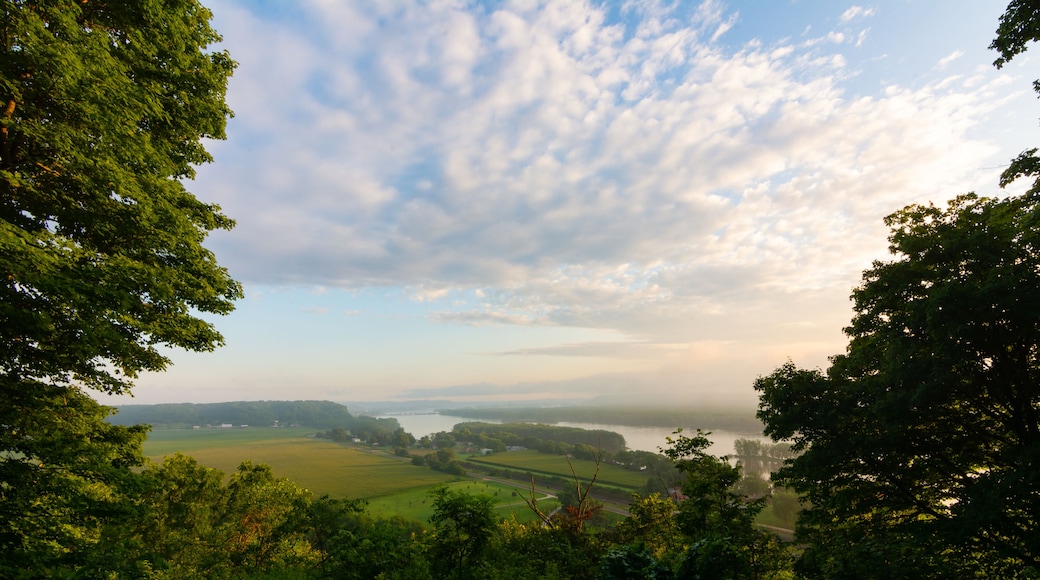 Sunrise Over the Mississippi River