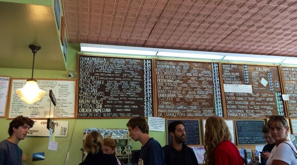 Institution of higher sandwich learning. I'm partial to the Dr Johnny Fever. Sarah likes the Bo Derek. This is a Williamstown must visit.