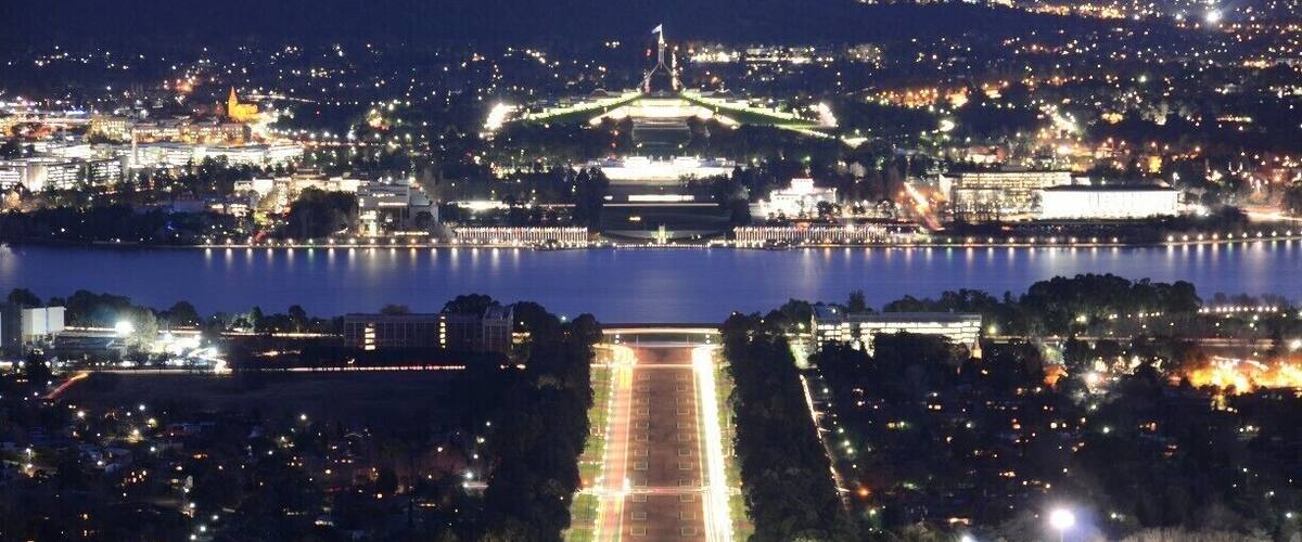 Capital Hill in it's night form!