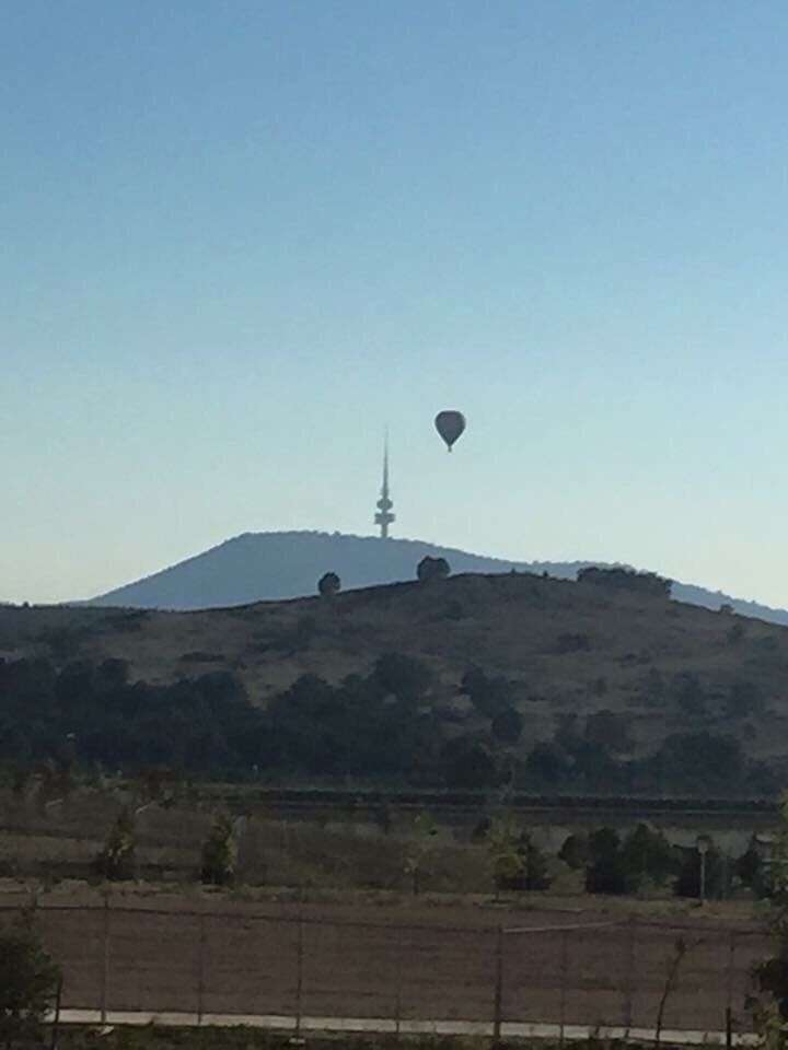 Views of the tower in Canberra Australia