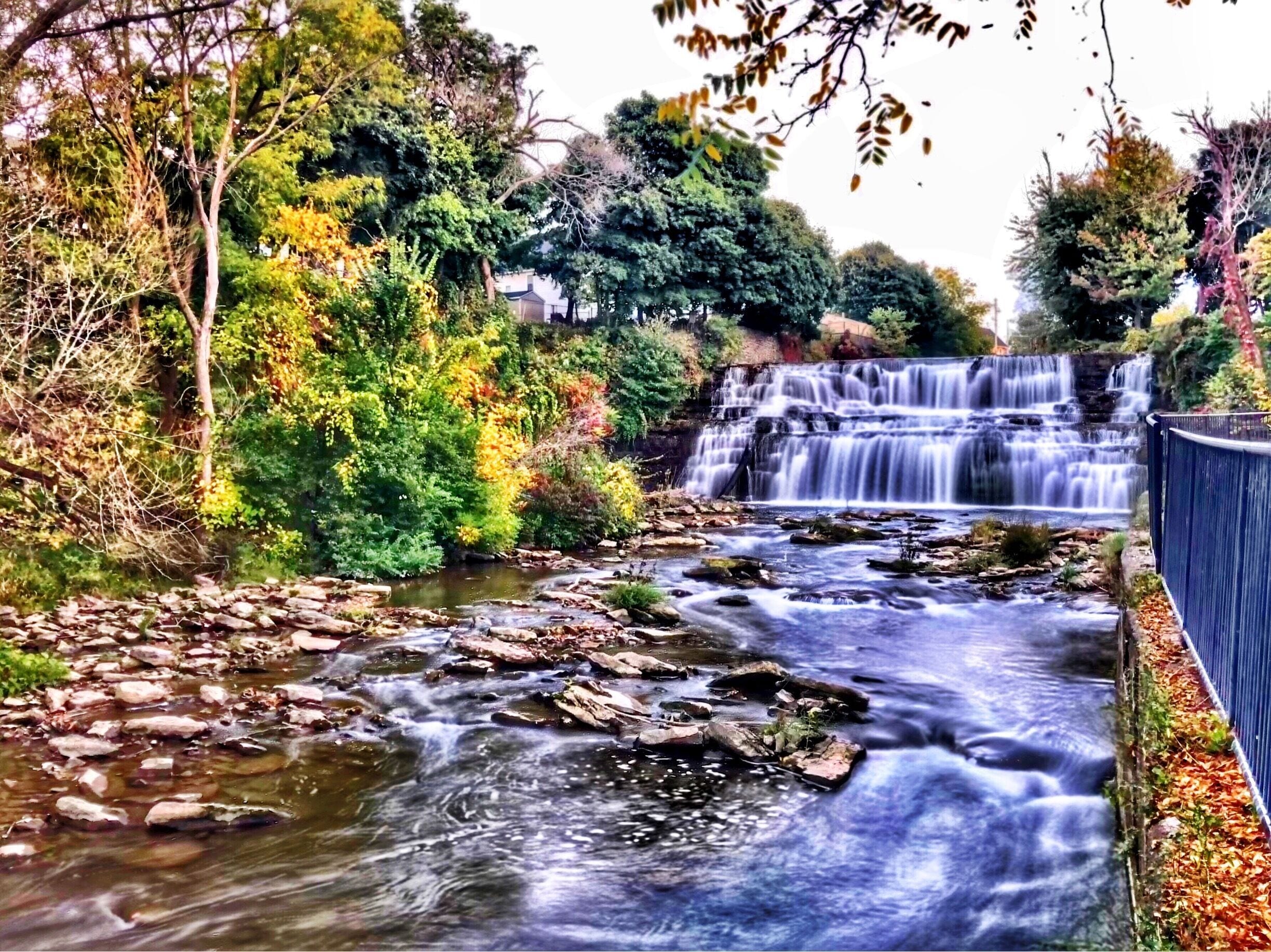 Fall at the falls at Glen Park #greatoutdoors
