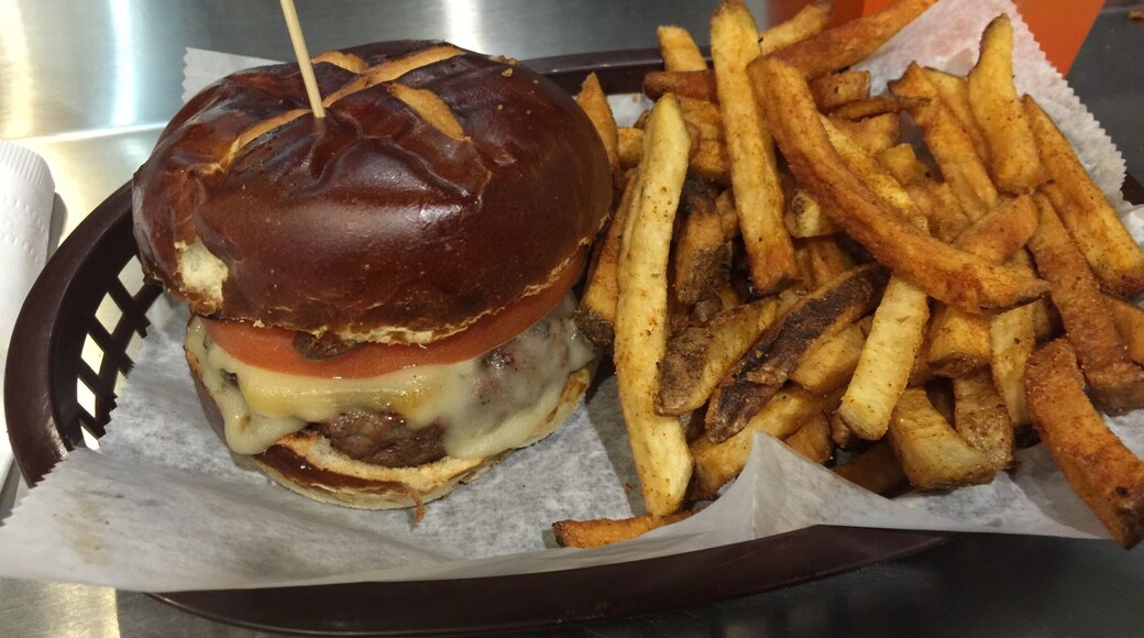 The best burger joint in Chicagoland, small hole in the wall restaurant with a big reputation.