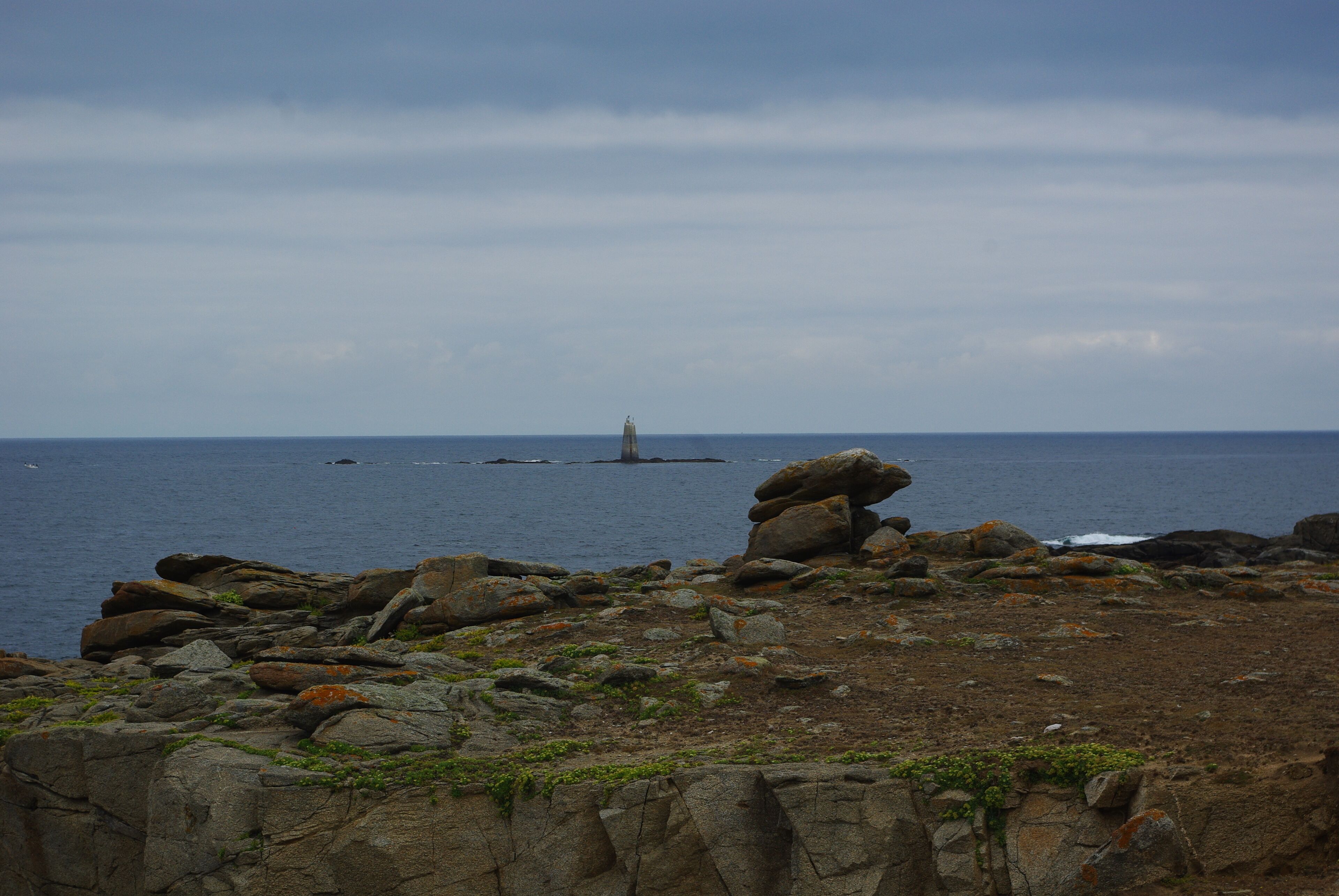 Pierre des Amporelles, Ile d'Yeu, Vendée, France.