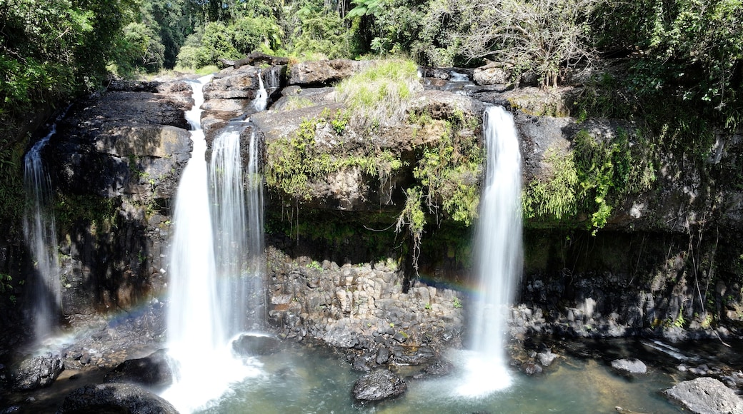 Aerial photo of Tchupala Falls Queensland Australia