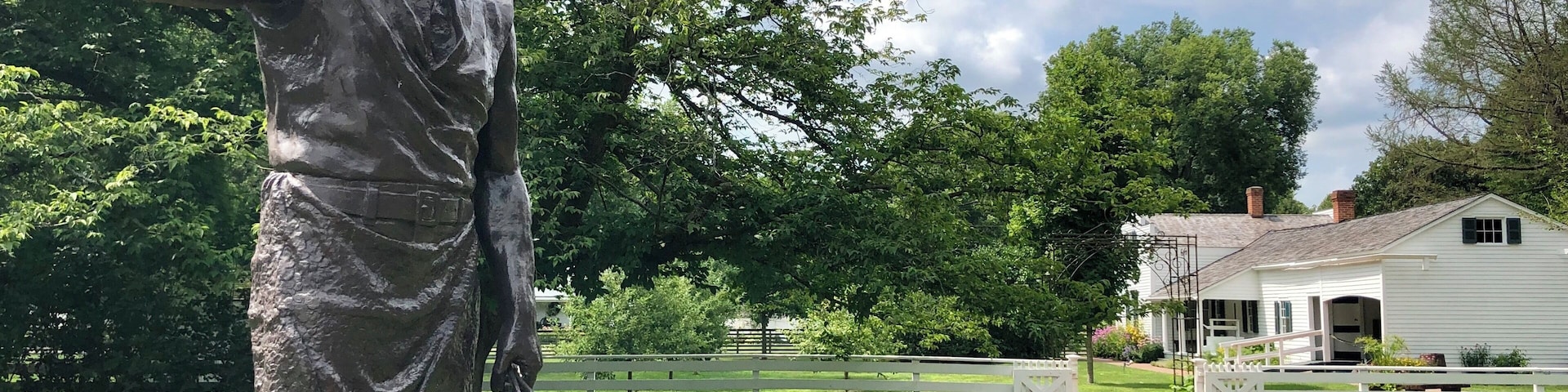 John Deere would move here in 1836, build a house and a blacksmith shop. In 1837 he would make a ‘new improved’ plow out of steel that was shaped in such a way that the sticky black earth didn’t stick to it. His plow would eventually become so popular that he quit working as a blacksmith and instead dedicated all his time to making plows. In 1848 he would move his entire operation to Moline, Illinois, which is still the headquarters of the John Deere Company. John Deere would die in 1862 and would never see a motorized tractor which is what his company is known for. Our docent explained to us that most people have no idea that John Deere was a real person or that the company started with a plow!!