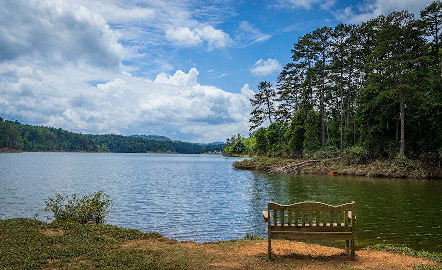 W Kerr Scott Dam Lake, Wilkesboro, North Carolina
