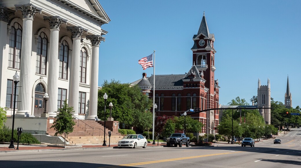 Beautiful architecture along North 3rd Street in Wilmington's historic district.