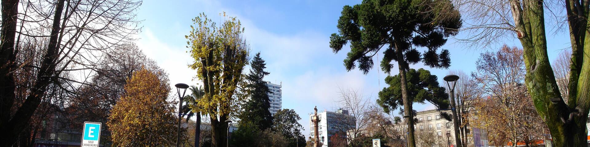 urban street , armas square Concepcion Chile