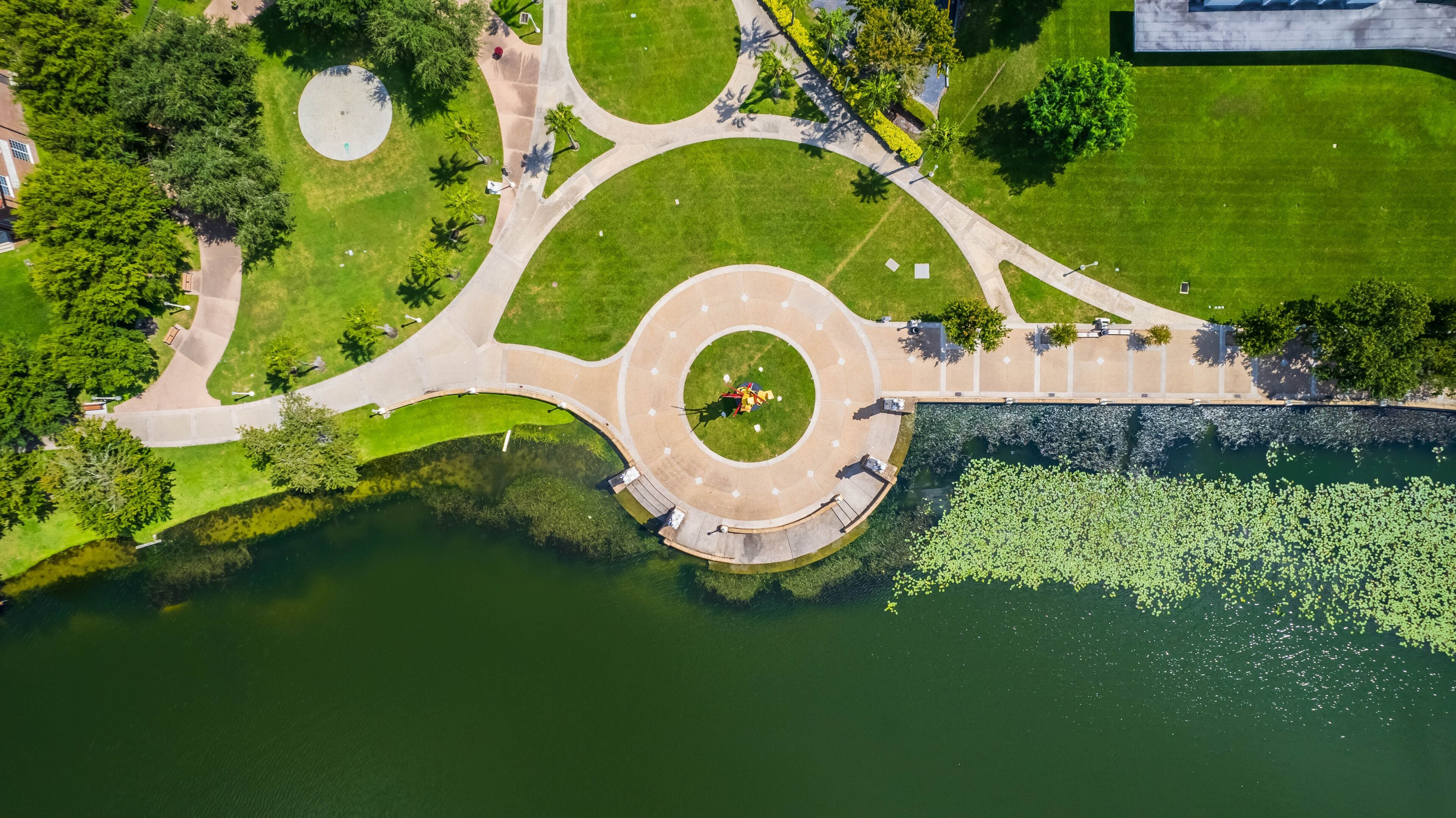 Promenade Along a Central Florida Lake