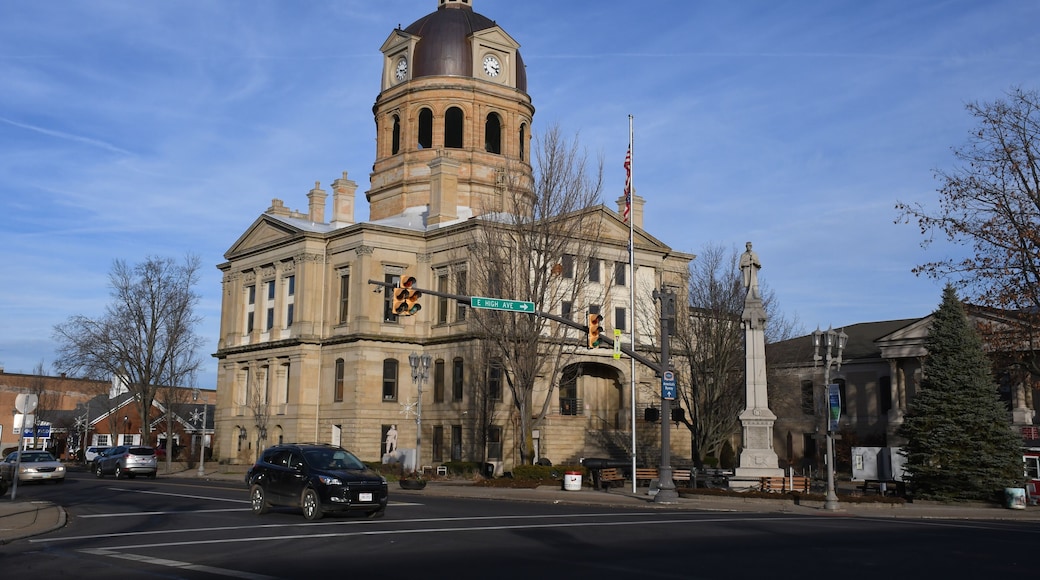 Tuscarawas County Courthouse in New Philadelphia Ohio.