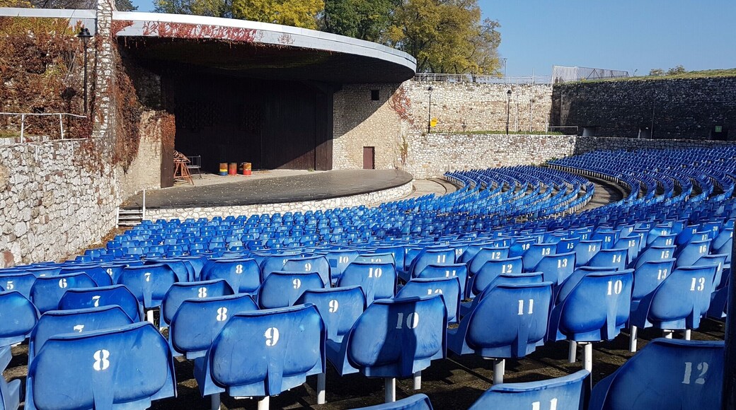 Inside the Nis Fortress is this Coliseum where they have theaters and shows
