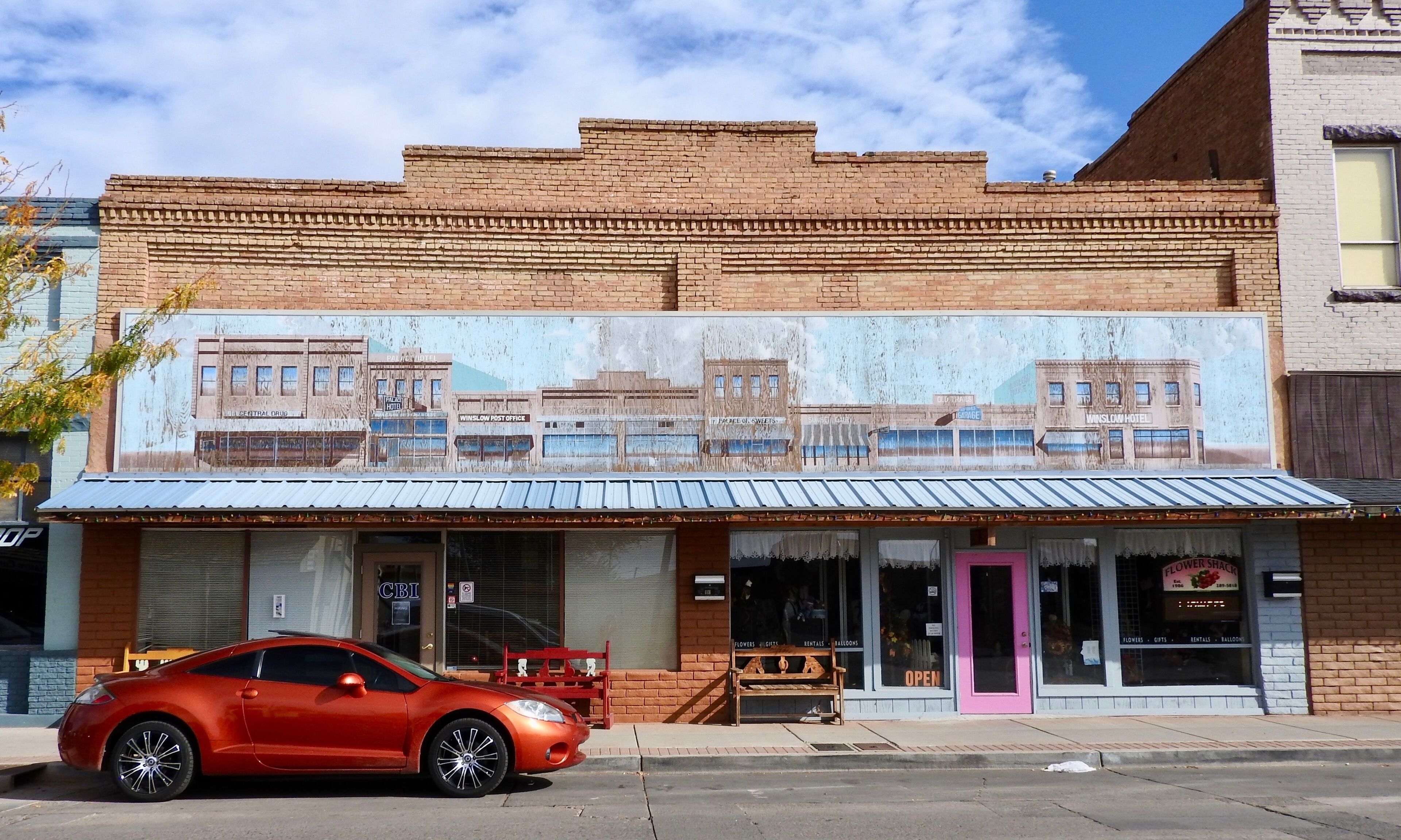 US Route 66 was originally routed through the city. A contract to build Interstate 40 as a bypass north of Winslow was awarded at the end of 1977. I-40 replaced U.S. Route 66 in Arizona in its entirety.

Winslow achieved national fame in 1972 in the Eagles/Jackson Browne song “Take it Easy” which has the line “standing on a corner in Winslow, Arizona."

#OnTheRoad
