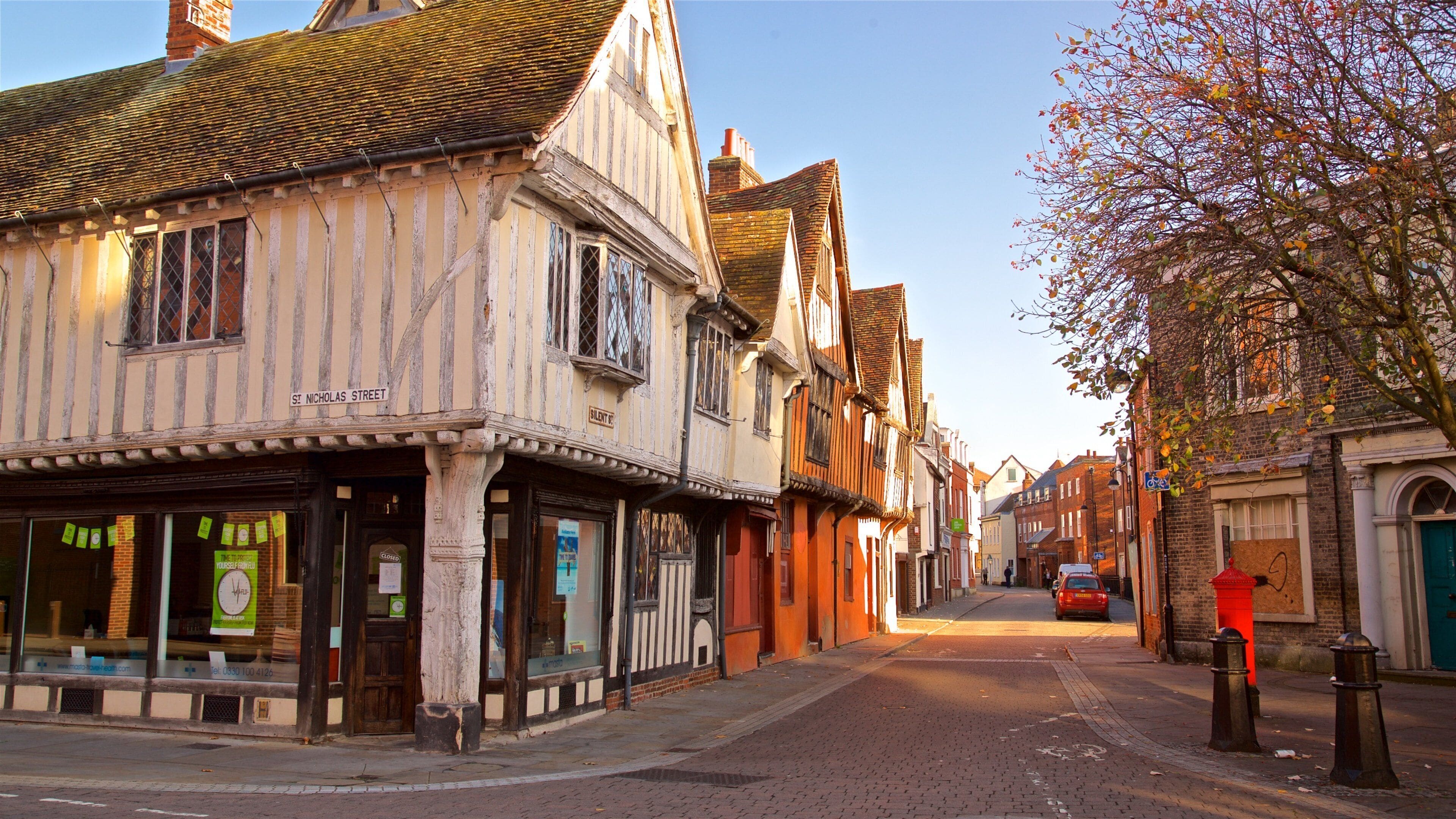 Ipswich som viser liten by eller landsby