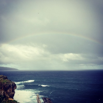 #beachbound #rainbows