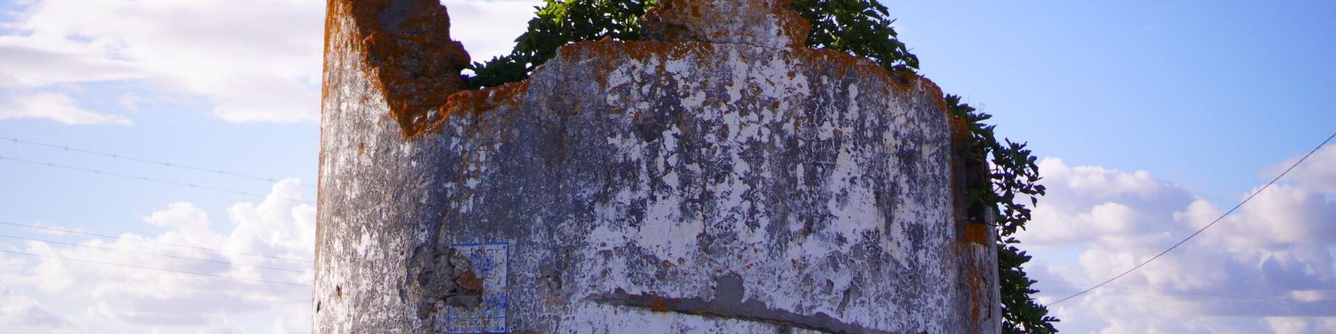 On the road N253, just take the Montevil exit and you will see this abandon hill.