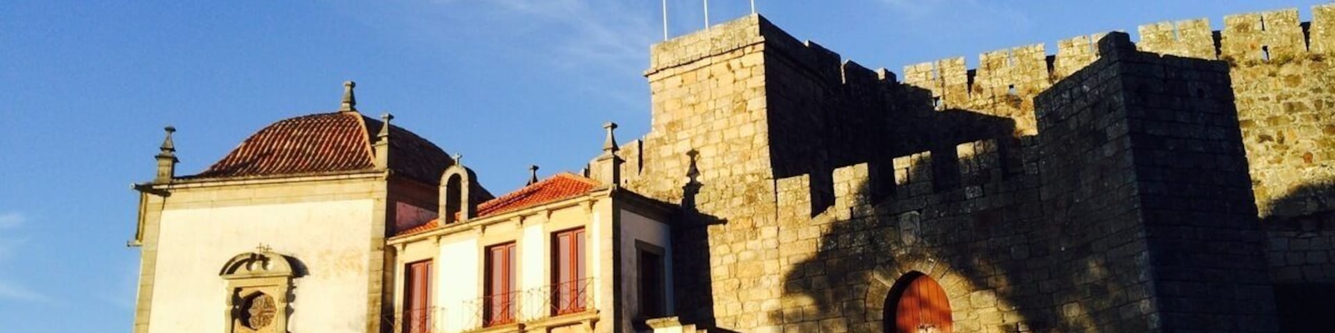 Castle in Santa Maria da Feira - Portugal.