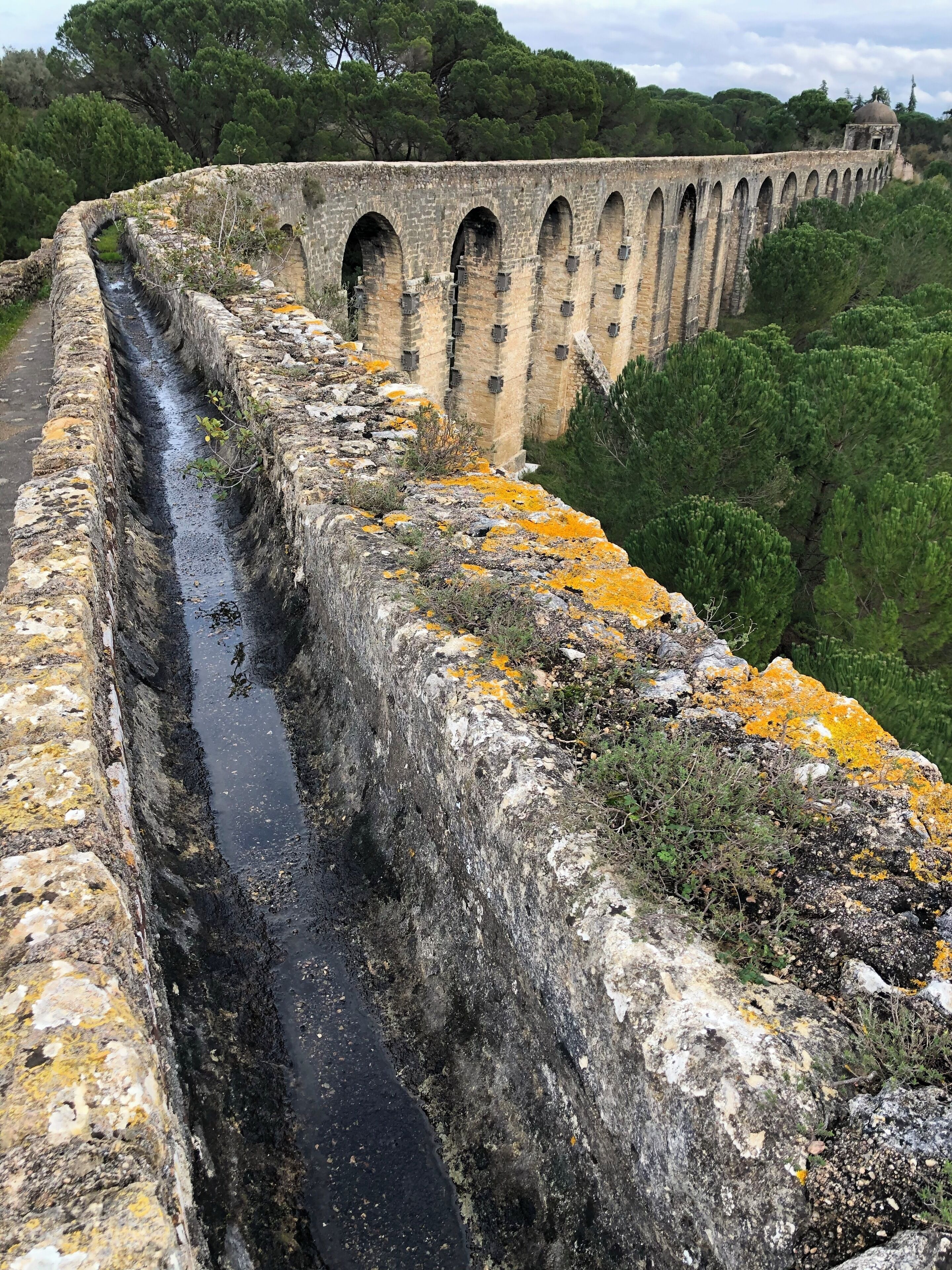 The aqueduct outside of Tomas is breathtaking. You can even walk across the top of it. 