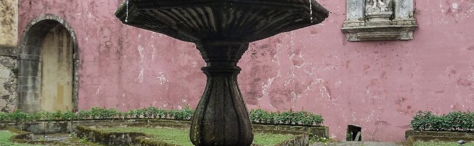 The Monastery of St. Martin of Tibães (Mosteiro de Tibães) is located in northern Portugal, at 6 kms northwest of Braga.
The 11th-century Romanesque Monastery was built in a piece of land donated by D. Henrique and Dª Teresa in 1110. In 1567, it became the Mother House of the Congregation of St. Benedict in Portugal and Brazil.
More of the history here: http://imoutoftheoffice.com/visit-mosteiro-de-tibaes/