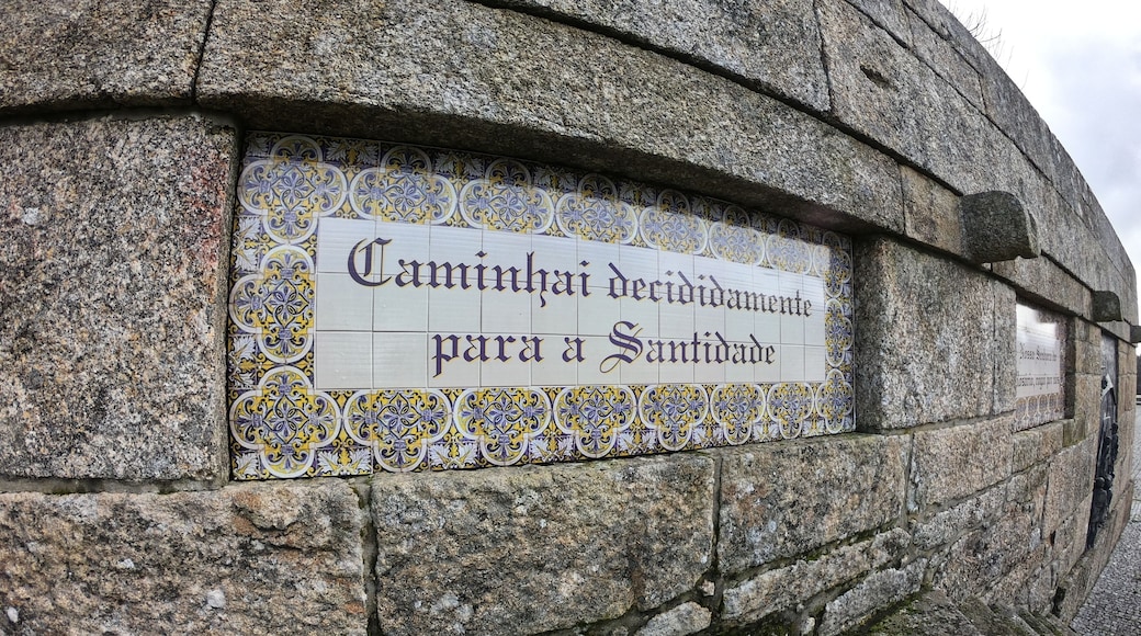 It is an excellent viewpoint nearby Barcelos, called the Franqueira mountain.
Yesterday I cycled a 100k and climbed this ascent too 😉
#portugal #barcelos #franqueira #sanctuary