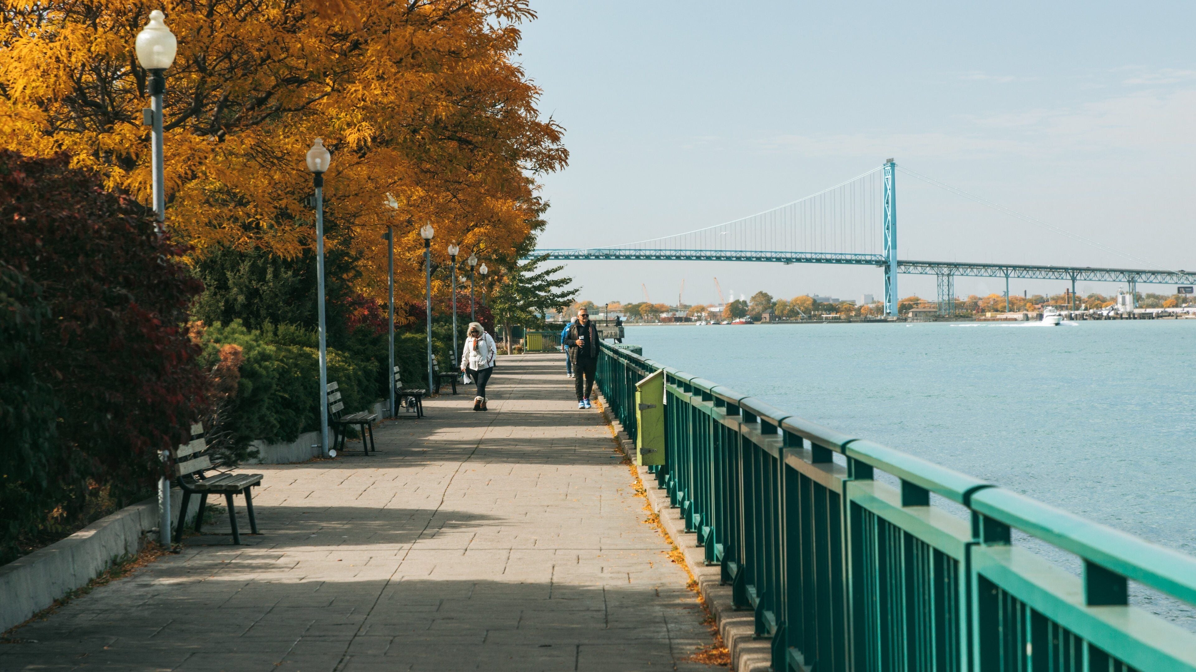 Windsor Riverfront featuring a river or creek and fall colors