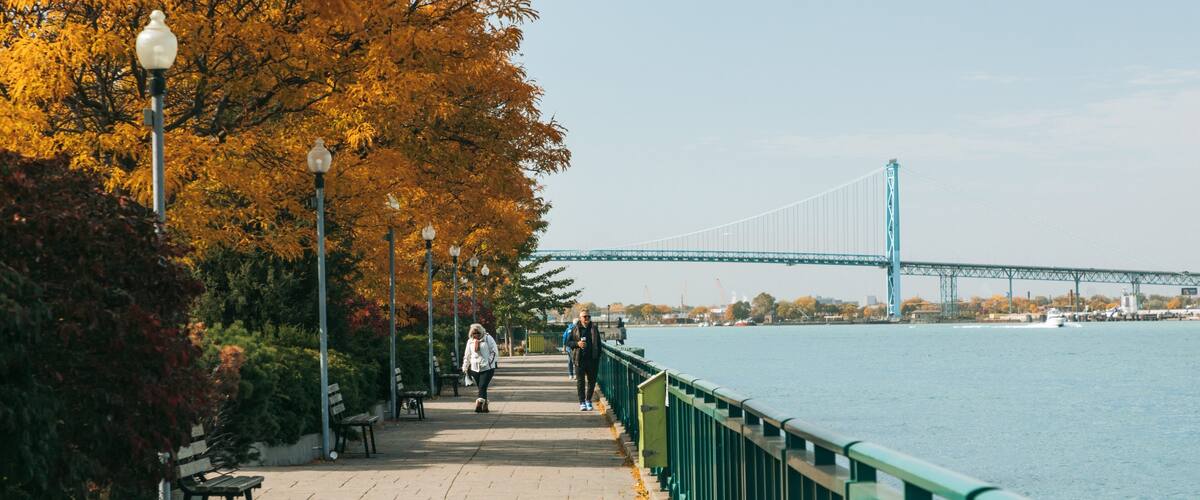 Windsor Riverfront featuring a river or creek and fall colors