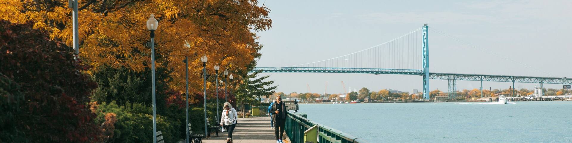 Windsor Riverfront featuring a river or creek and fall colors