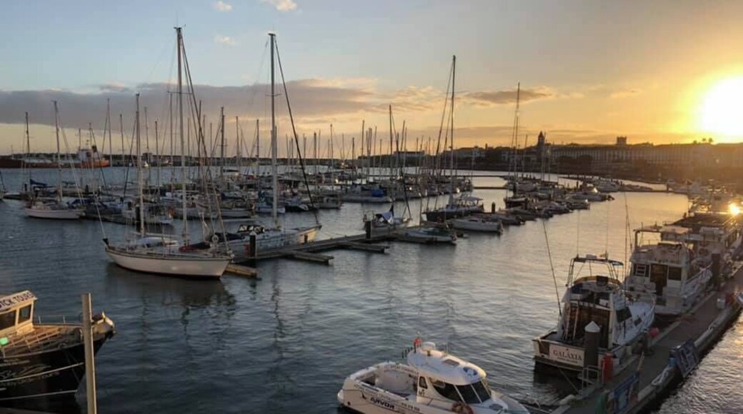 Sunset in Ponta Delgada, Azores