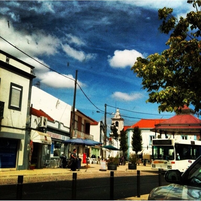 Small village near Montijo