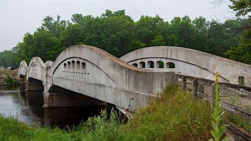 Mottville Bridge in Mottville, St. Joseph County, Michigan