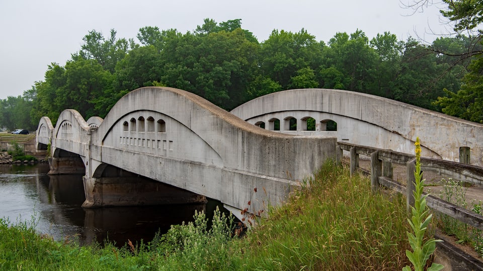 Mottville Bridge in Mottville, St. Joseph County, Michigan
