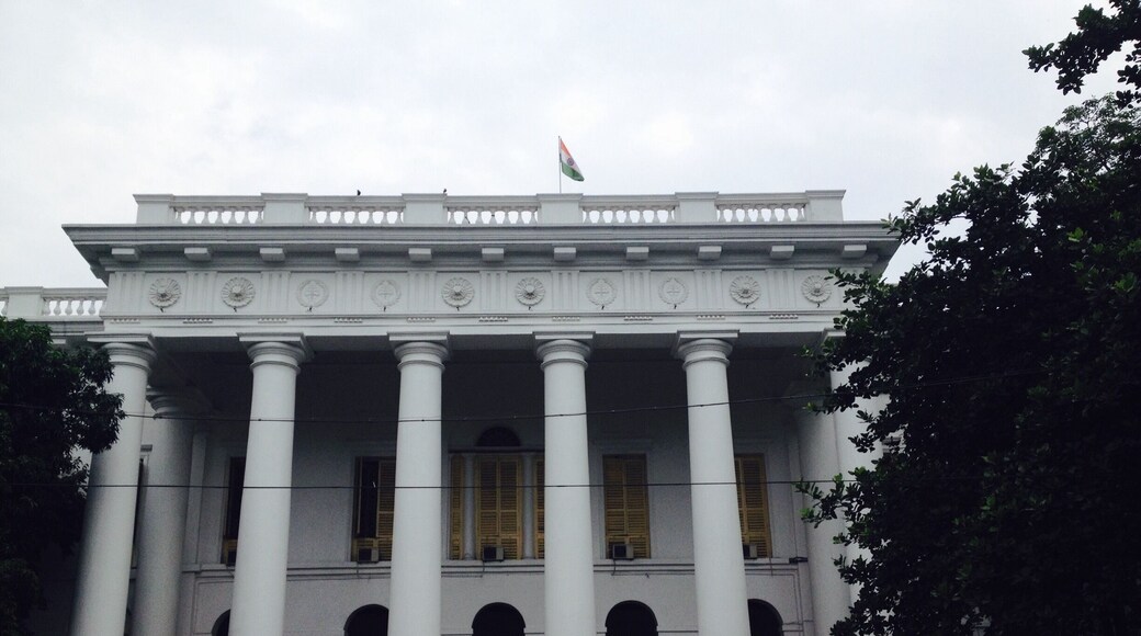 Restored to its old glory. Town Hall Kolkata.