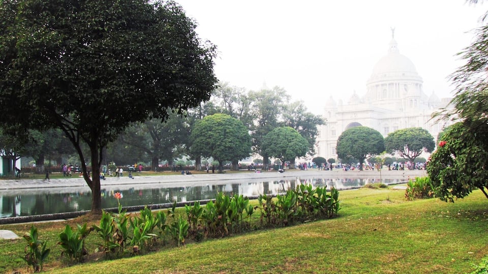 The Garden and the Victoria Memorial