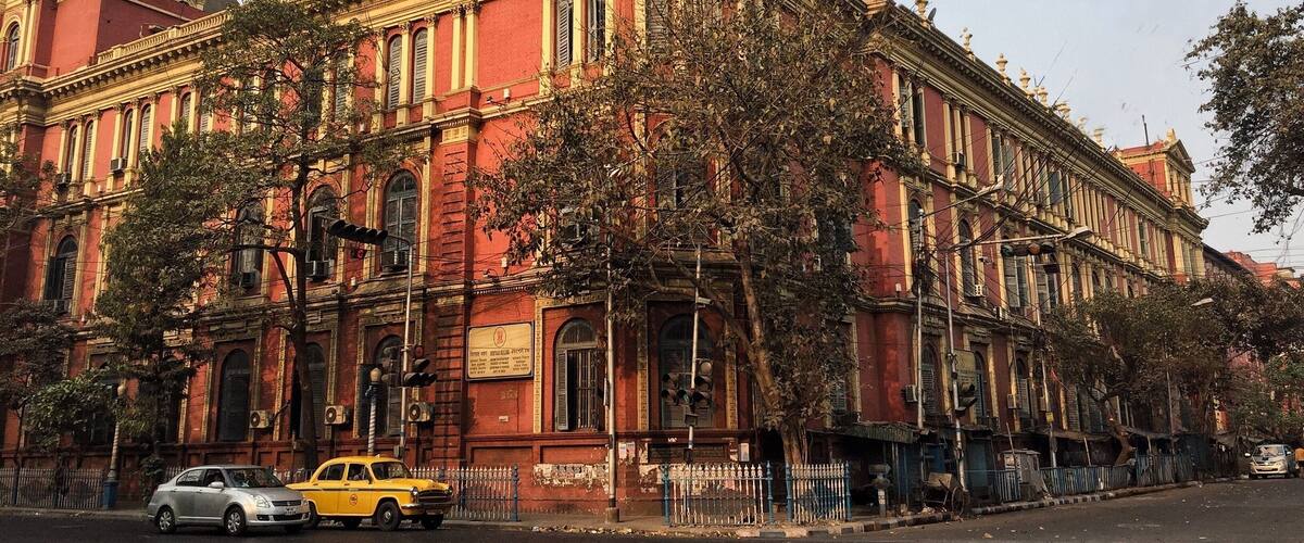 Treasury building. A landmark building on the main commercial district of Kolkata #stunningstructures