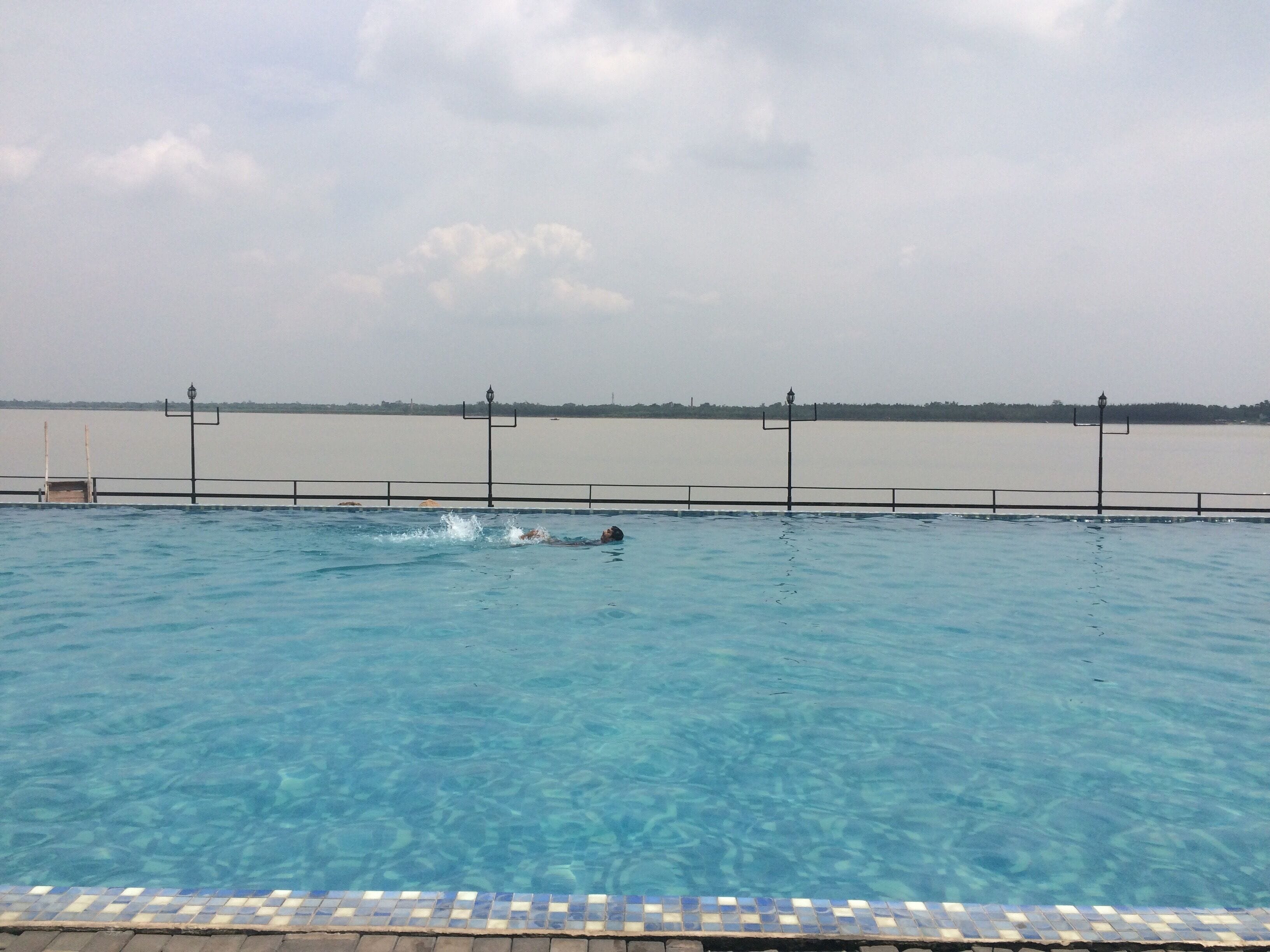 Swim by the River!! 😀😀