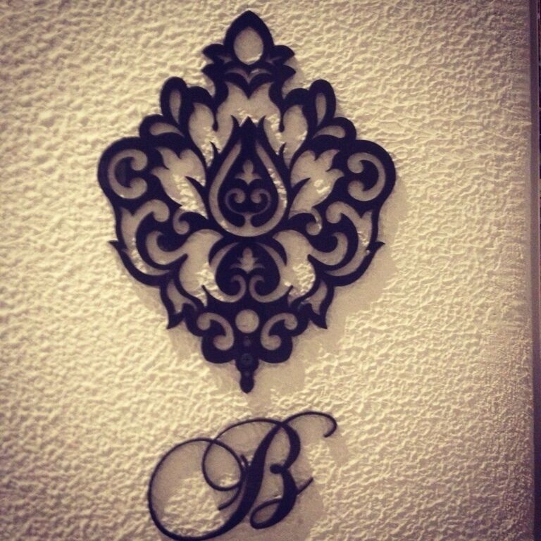 Interesting way of presenting room numbers.