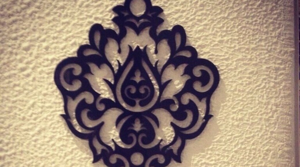 Interesting way of presenting room numbers.