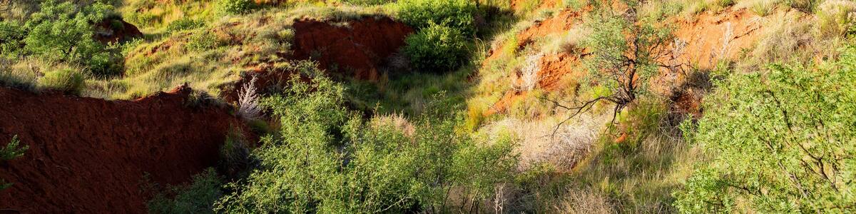 Lake Meredith National Recreation Area in Texas, USA