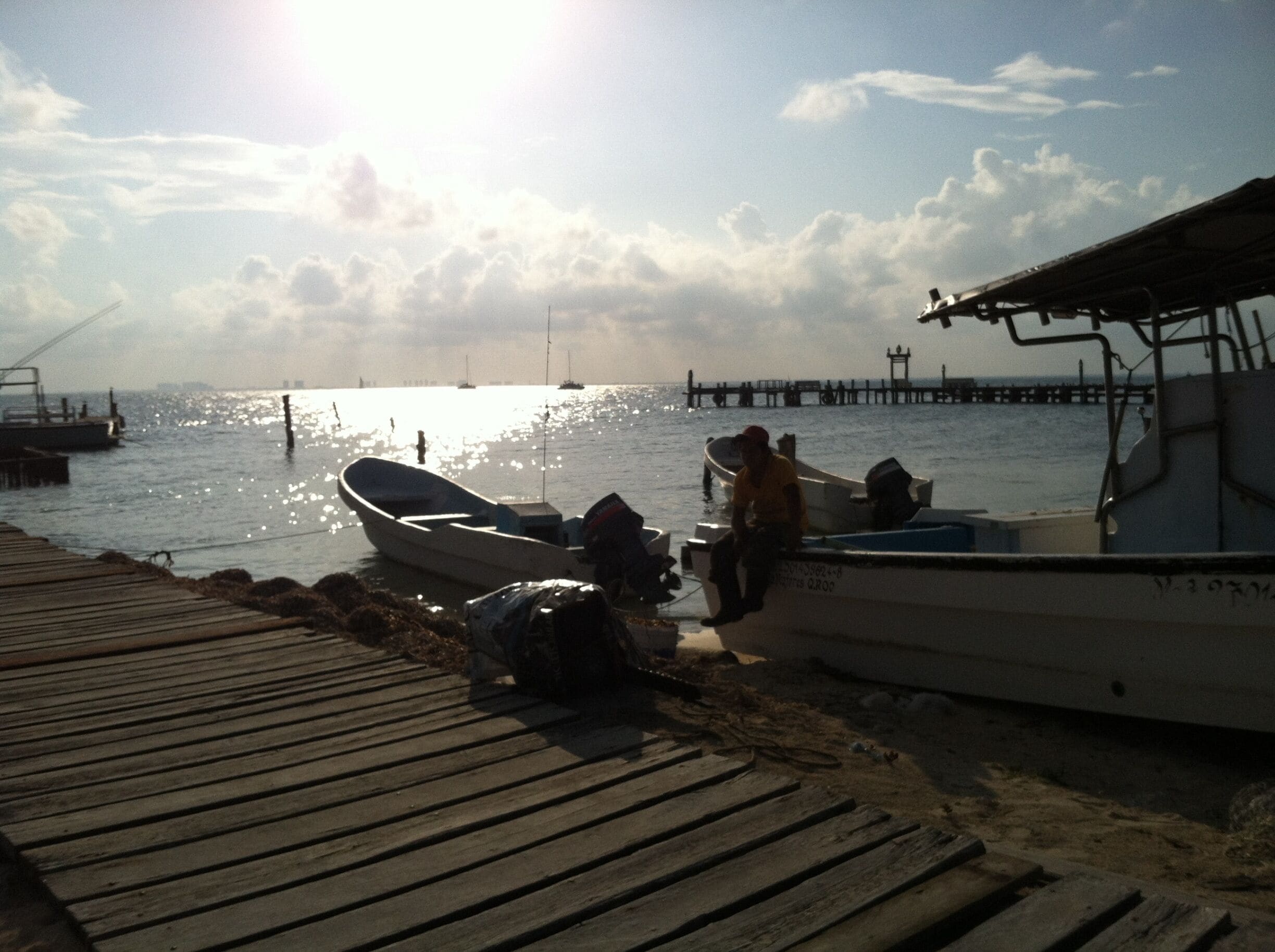 Beautiful boat ride over to Isla Mujeres, "Island of Women" for an afternoon at the beach, lunch, shopping, and hanging out with friends.  It was a great day on a beautiful island!