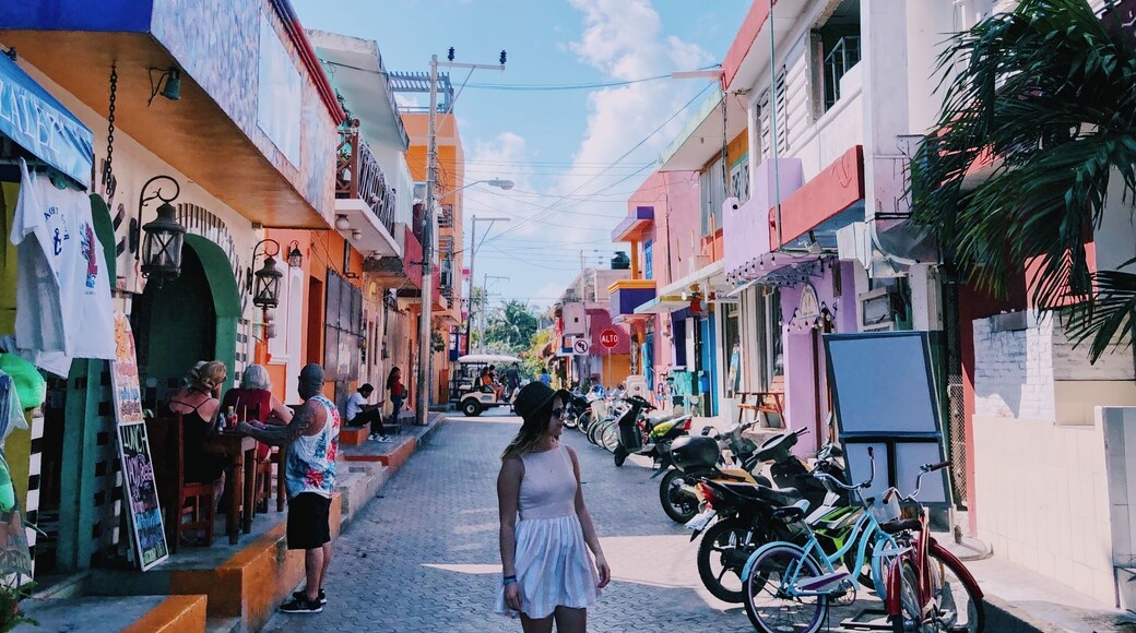 Exploring the lovely streets of Isla Mujeres. #OnTheRoad