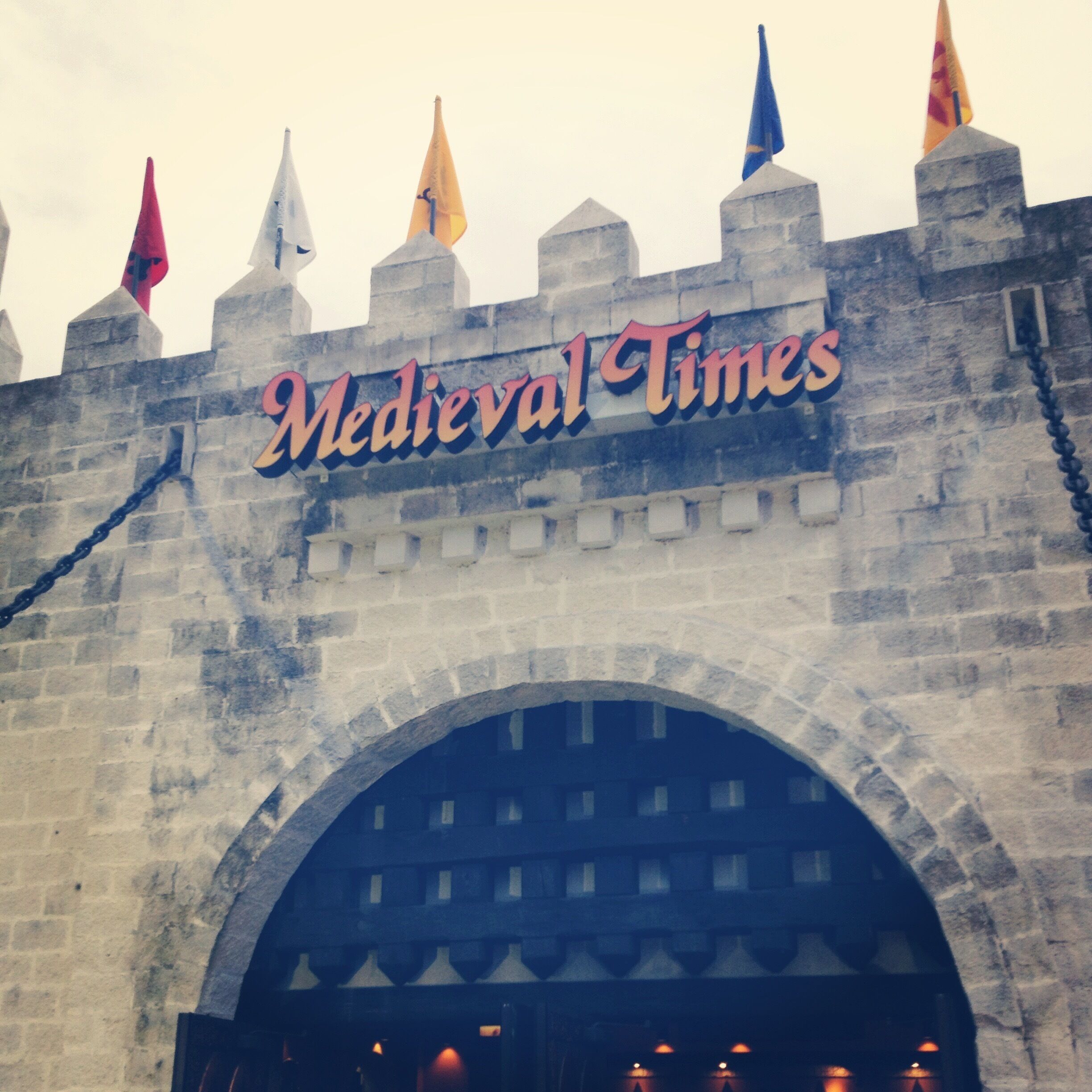 Medieval Times Dinner and Tournament. Located in Kissimmee, FL. Great dinner show. Really fun experience; worth to give it a try.