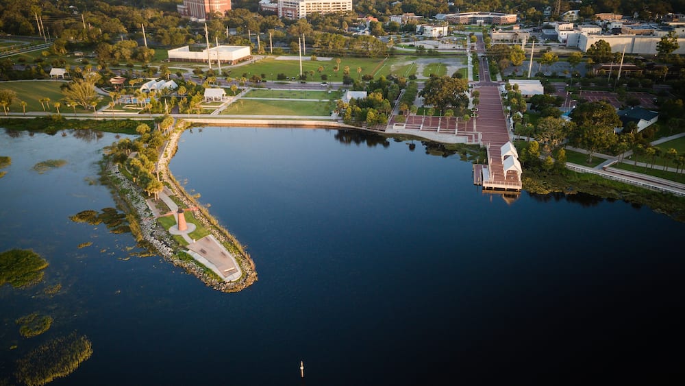 Aerial View of kissimmee Florida