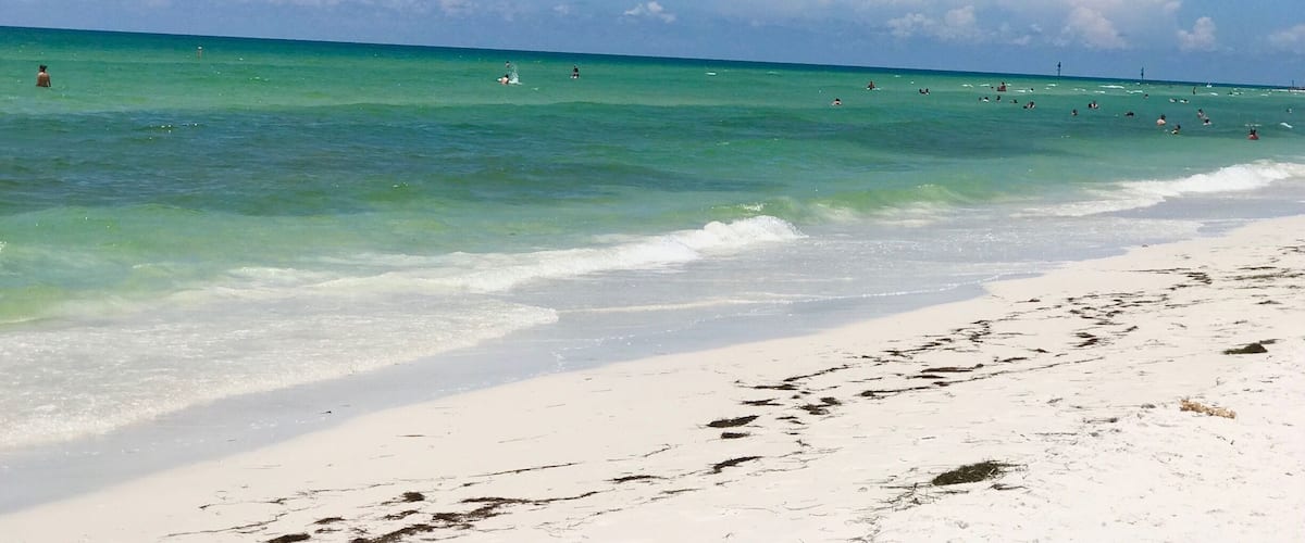 Beautiful beaches on Honeymoon Island.