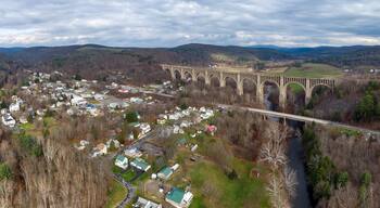 Lackawanna Railroad Viaduct Panorama