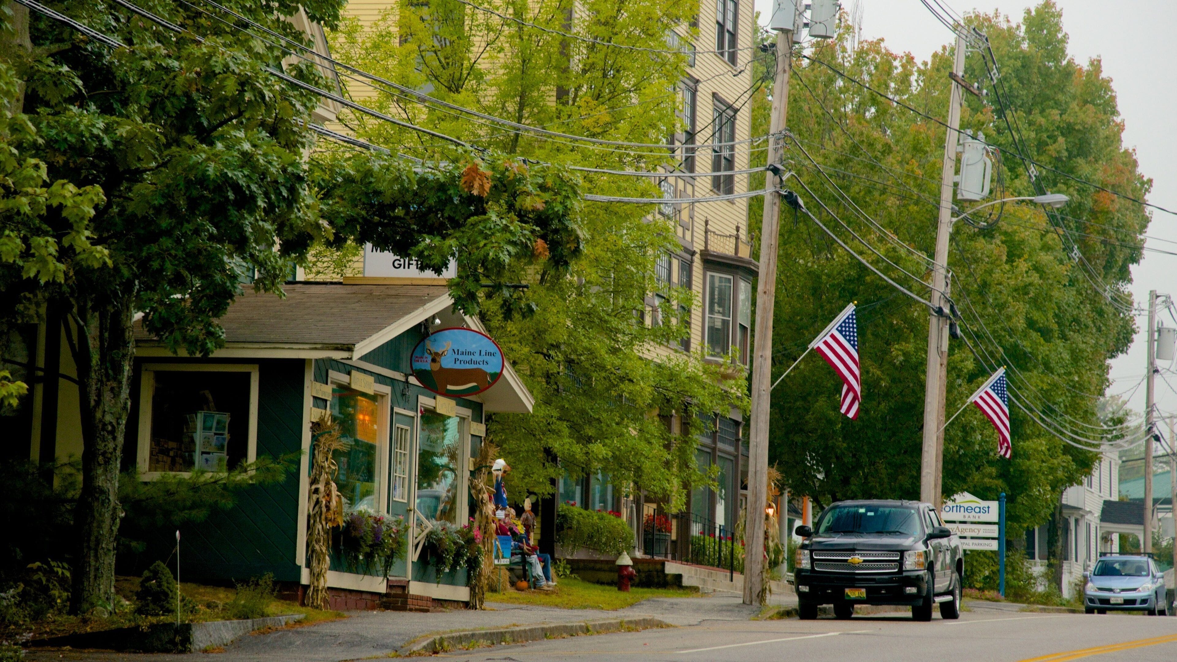 Bethel featuring a small town or village and street scenes