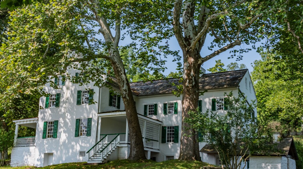 The Ironmasters Mansion, Hopewell Furnace National Historic Site, Pennsylvania, USA, Elverson, Pennsylvania