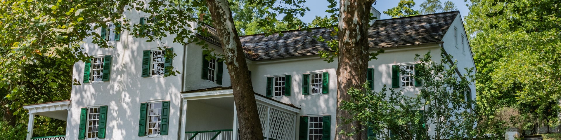 The Ironmasters Mansion, Hopewell Furnace National Historic Site, Pennsylvania, USA, Elverson, Pennsylvania
